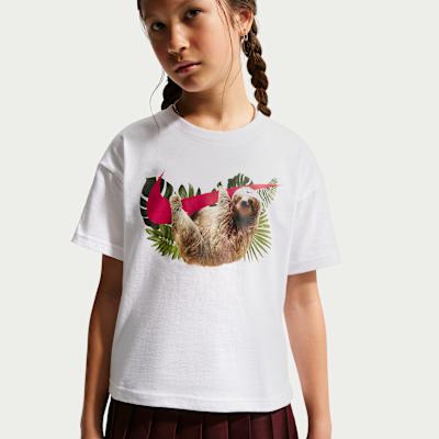Nike T Shirts Unisex White Crew Neck XS
