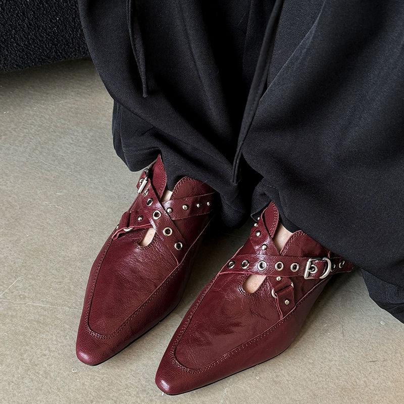 Fashion 2025 New Women Pumps Thick Heels Fashion Square Toe Mature Genuine Leather Spring Summer Basic Office Ladies Women Heels Shoes