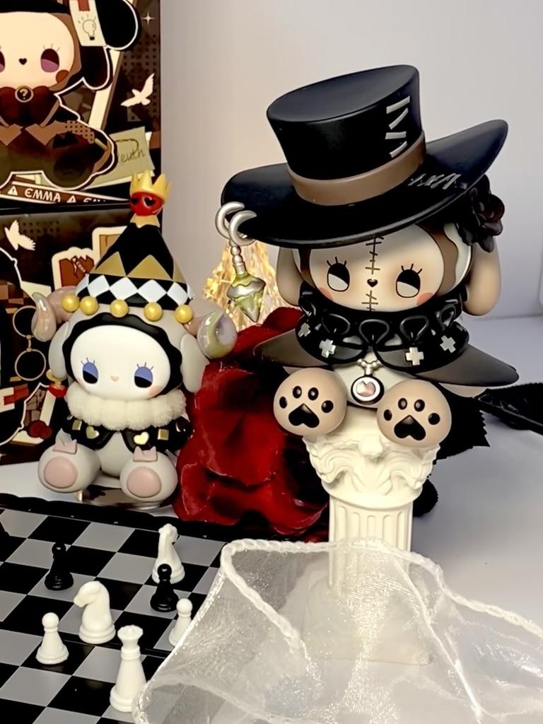 EMMA Secret Forest Frostveil Villa Serie Niedliche Actionfiguren Spielzeug Kawaii Anime Figuren Puppen Spielzeug Geschenk