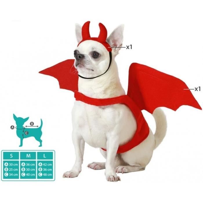 Déguisement de Diable pour Chien