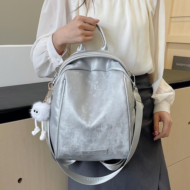 New Trendy Women Commuting Large Capacity Travel Backpack for Women College Students Schoolbag Office Workers