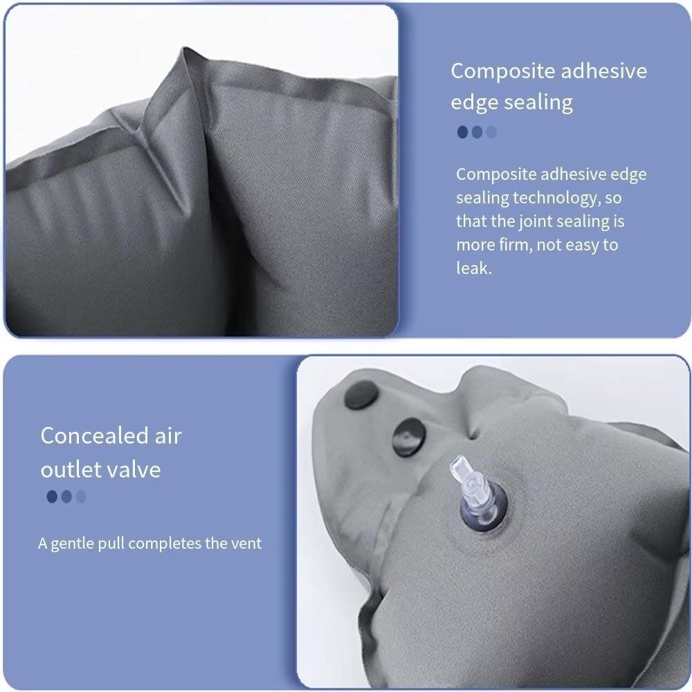 Pressed Inflation U-shaped Inflatable Pillow Super Light Neck Protection Travel Pillow Space Saving Neck Rest Neck Pillow Travel