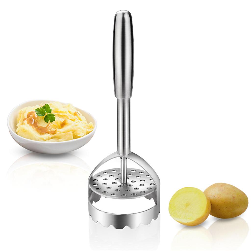 Potato Smasher Heavy Duty Potato Masher Kitchen Tool Stainless Steel Vegetable Masher Cooking and Kitchen Gadget