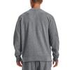 Under Armour Solid Color Logo Sports Casual Crew Neck Sweatshirt Men sweatshirt Gray 1373877-001