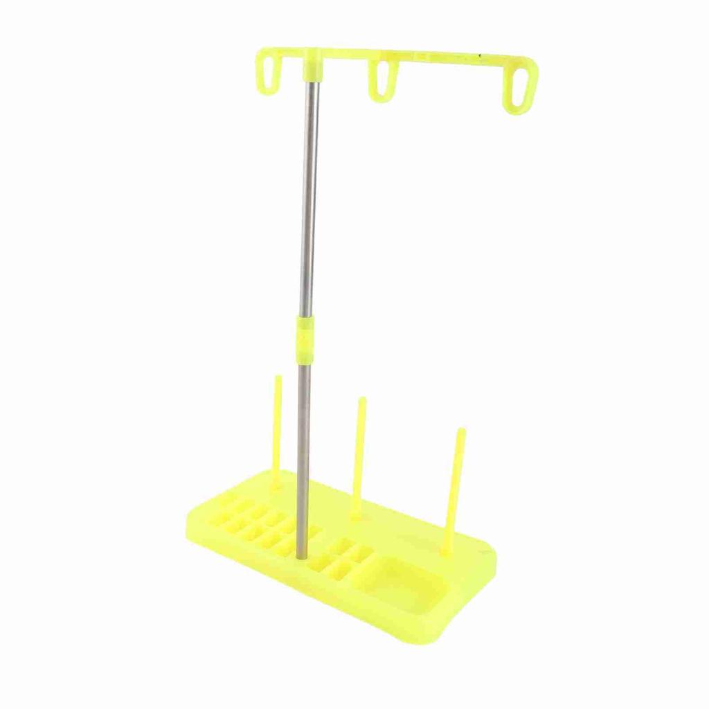 Garnrollenhalter 3 Garnrollen Kunststoffständer für Haushaltsnäh-, Overlock-, Stickmaschine