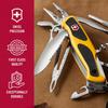 VICTORINOX Ranger Grip Boatman MW Shackle Marlin Spike Compact and Perfect for Emergency Knife Yellow/Black Multi-Function Knife, Outdoor, Bit, Key,