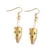 Bizarre Jojos Adventure Alloy Earrings With Electroplated Finish For Cosplay