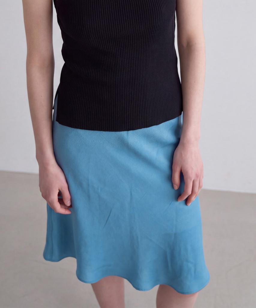 SHHSTUDIO Aqua Wave Skirt_Blue