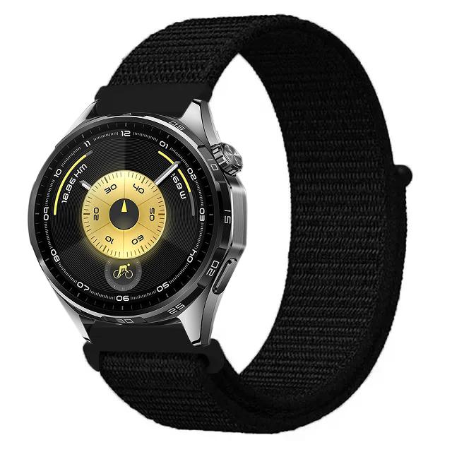 22mm 20mm Nylonarmband für Huawei Watch 5 4 GT6 GT6 Pro GT5-4-3 46mm Armband im Flaggen-Stil Amazfit Bip 6 Active 2 Balance 2 Correa