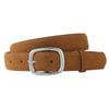 Square Buckle Suede Belt Maillard Trouser Decoration Elegant Pu Waistbands  Female/Girls