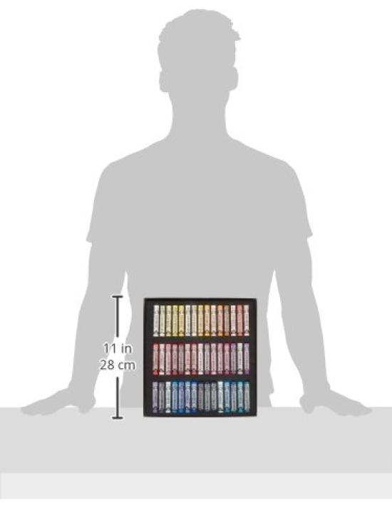 Sada 90 barev Talens Rembrandt Soft Pastel pro kreslení postav