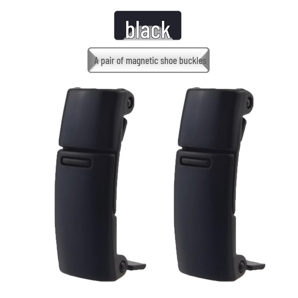 Colorful Magnetic No-Tie Elastic Shoelaces - Creative Metal Buckle Accessory