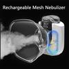 Portable Mesh Nebulizer Inhaler Mini Rechargeable Atomizer for Adult Kids Silent Nebuliser with 2 Masks and Mouthpiece