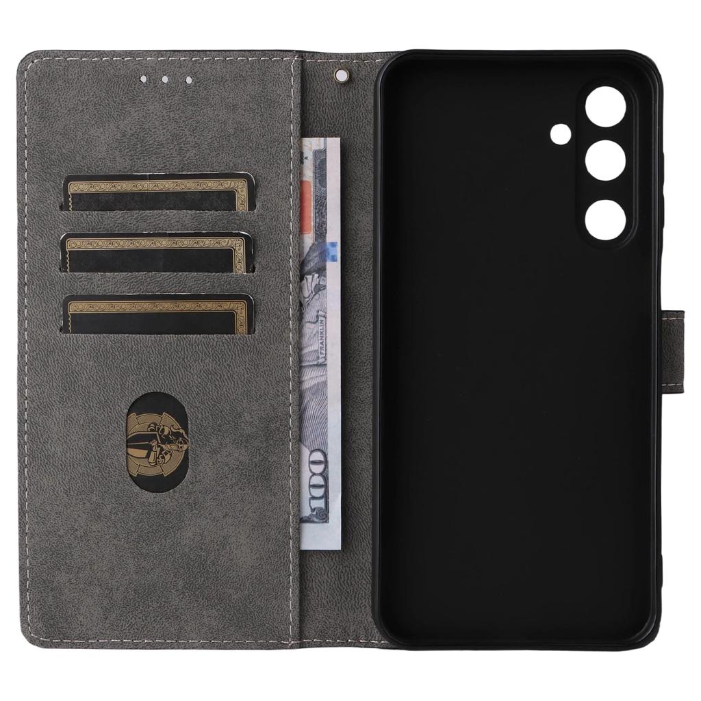 For Samsung Galaxy M16 5G/F16 5G Case Wallet RFID Blocking PU Leather Cover Stand with Strap