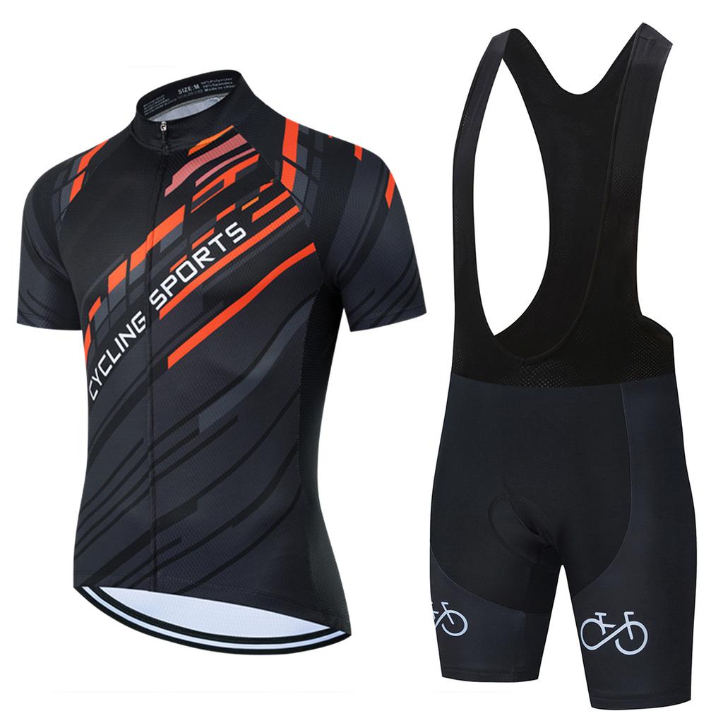 2026 Summer Breathable Sports Team Training Cycling Clothing Breathable Men Short Sleeve Mallot Ciclismo Hombre Verano Cycling Jersey Sets 2026