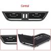 Car Front Dash Air Conditioner AC Vent Grille Outlet Cover Panel For Mercedes Benz CLS W219 CLS55 CLS63 CLS350 CLS500 2007-2009