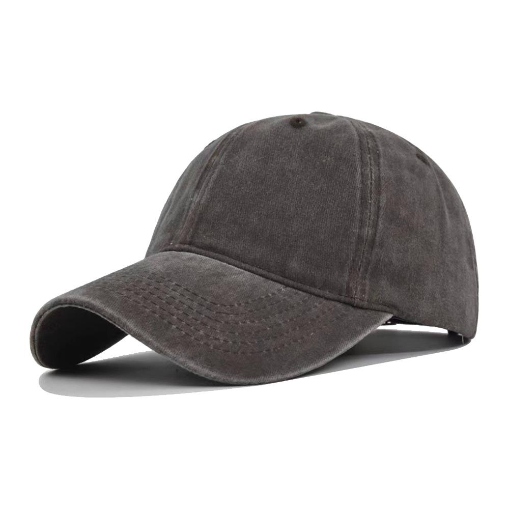 European and American Retro Duckbill All-Cotton Washed Baseball Cap