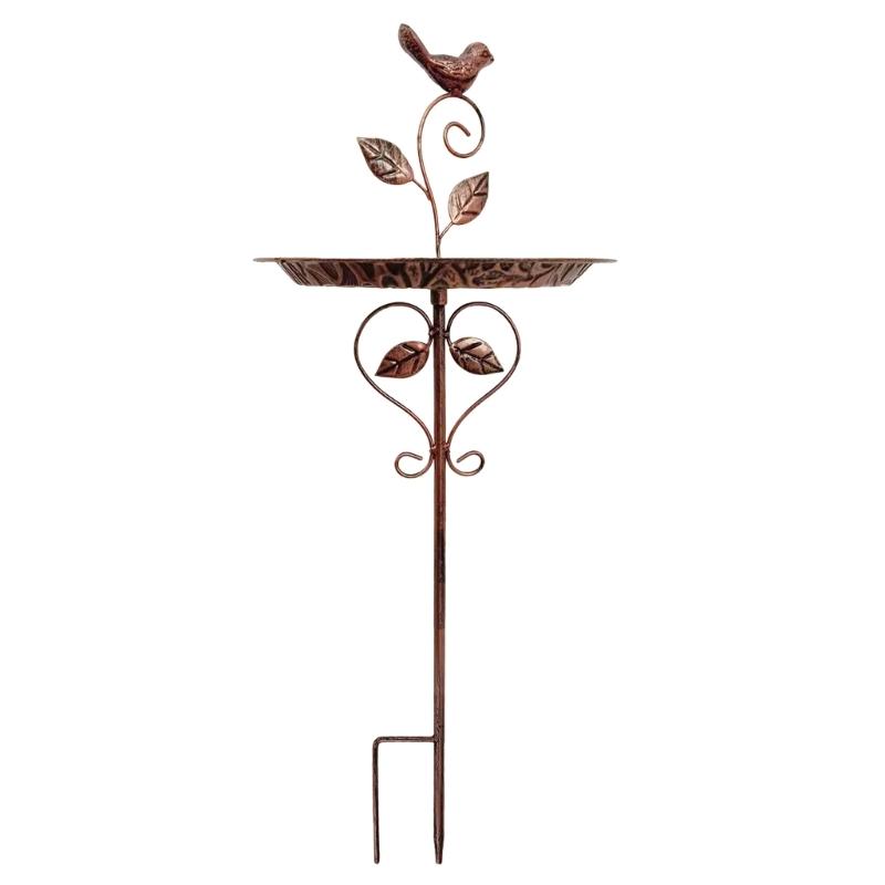 

Винтажные Железные Кормушки для Птиц Устойчивые к Ржавчине Долговечные Кормушки с Дренажными Отверстиями Для Украшения Сада на Открытом Воздухе 1