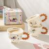 Ceramic Cup Dachshund Puppy Mug Household Breakfast Cup Creative Water Cup Birthday Gift for Girls