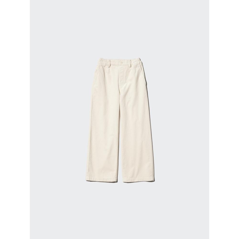 Uniqlo Girls Corduroy Wide Pants