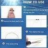 50Pcs Bobber Stops Slip Bobber Stop Bobber Stoppers For Fishing Line With Fishing Beads Saltwater/Freshwater Fishing Tackle