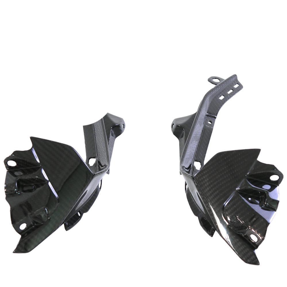 Yamaha R6 Carbon Fiber Front Side Fuel Tank Panel (2017+)