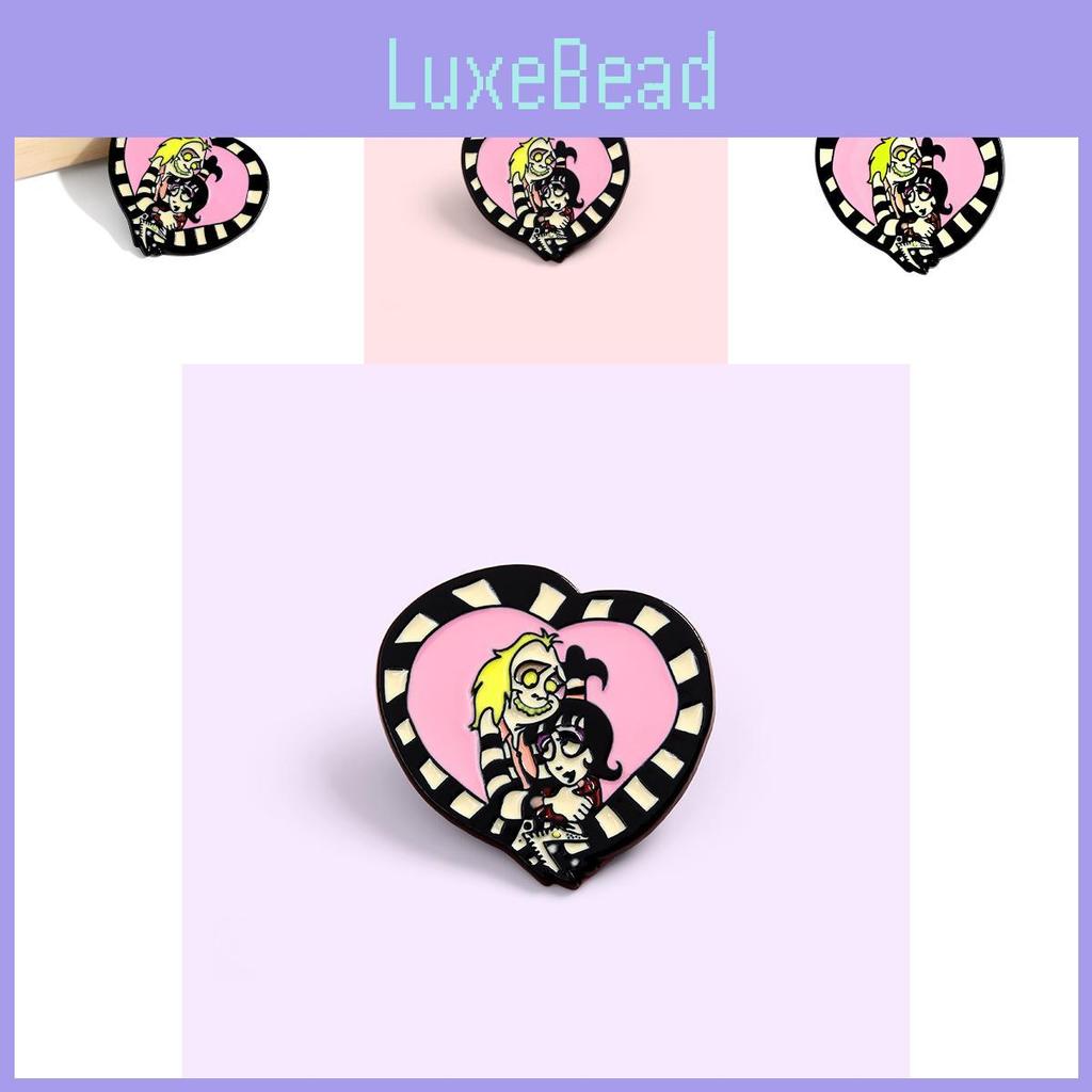 Creative Cartoon Heart Brooch Charming Heartshaped Pin For Unique Style Enthusiasts