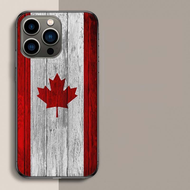 Canada National Football Team Logo Phone Case For Iphone 17 Air 15 Pro 14 Plus 16 Pro Max 17E 16E 12 13 Mini 11 Cover Cute Fund