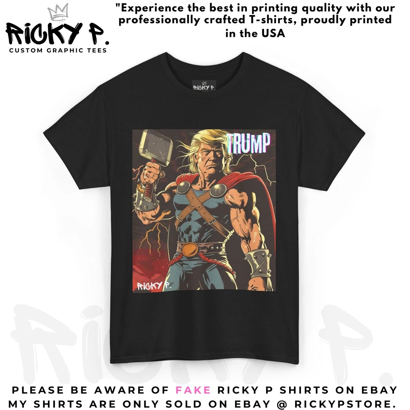 Trump Thor Donald Trump Ricky P T Shirt XL