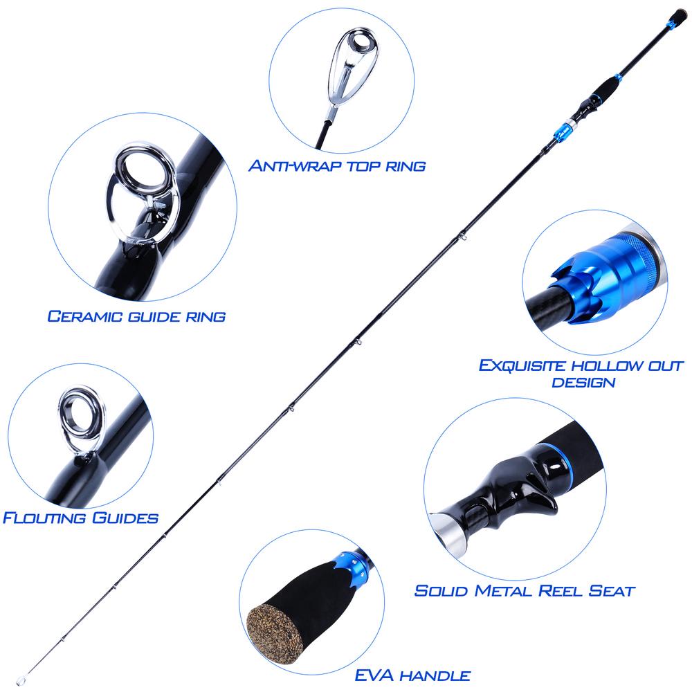 Casting Fishing Rod Spinning Rod Ultra Light Portable Fishing Rod Carbon Fiber Fishing Rods Sea Rod