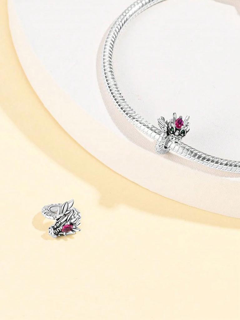 Charms Plata Lion Dance Panda Puppy Beads Charm Copper Plated Fit Charms Original Bracelet For Jewelry Making Diy Charm