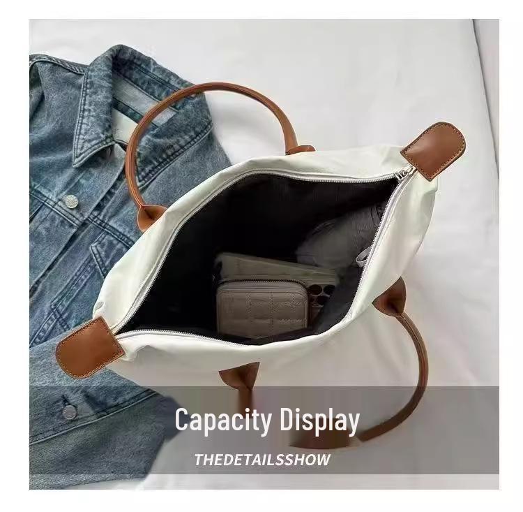 Elegant Dumpling Tote: Stylish, Versatile, and Foldable Women's Shoulder Bag