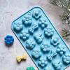 1pcs Butterfly Silicone Molds Flip Cake Molds Baking Tools Cake Decoration Chocolate Molds DIY Soap Making Drip Molds