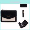 Pu Material Womens Wallet With Letter Print Design And Zipper For Daily Use