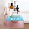 Frosted Suction Cups Shower Shelves Wall Mounted Cosmetics Storage Rack  For Home
