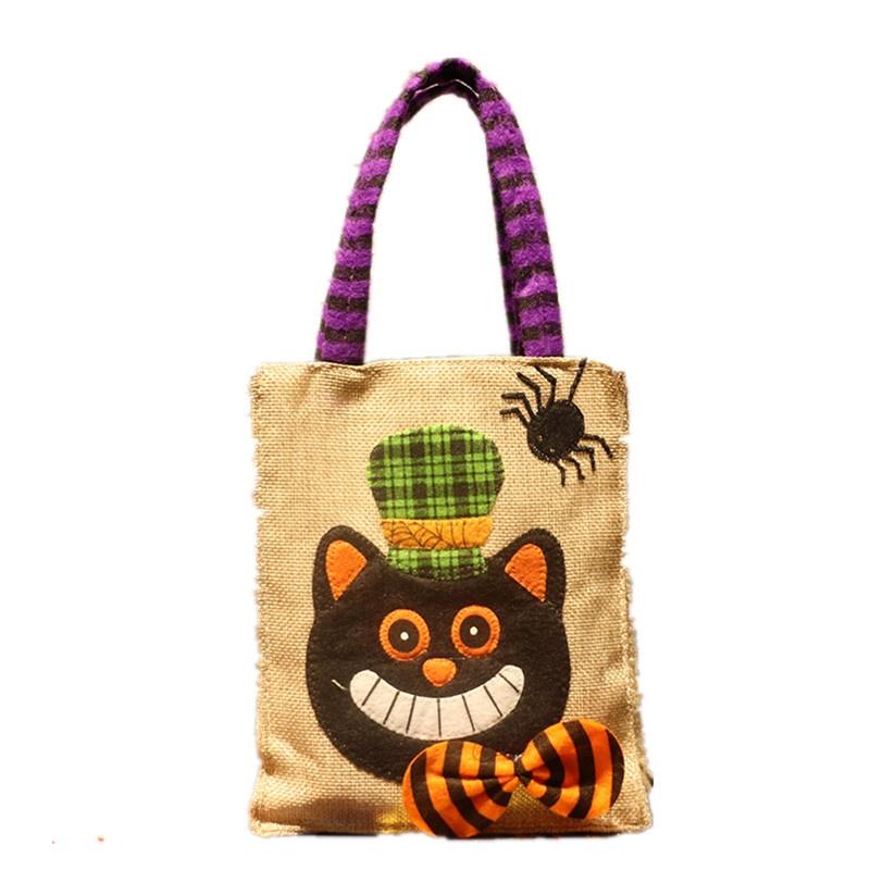 Halloween Candy Bags Holiday Pumpkin Bag Kids Gifts Bag Children Halloween Party Supplies 1pcs