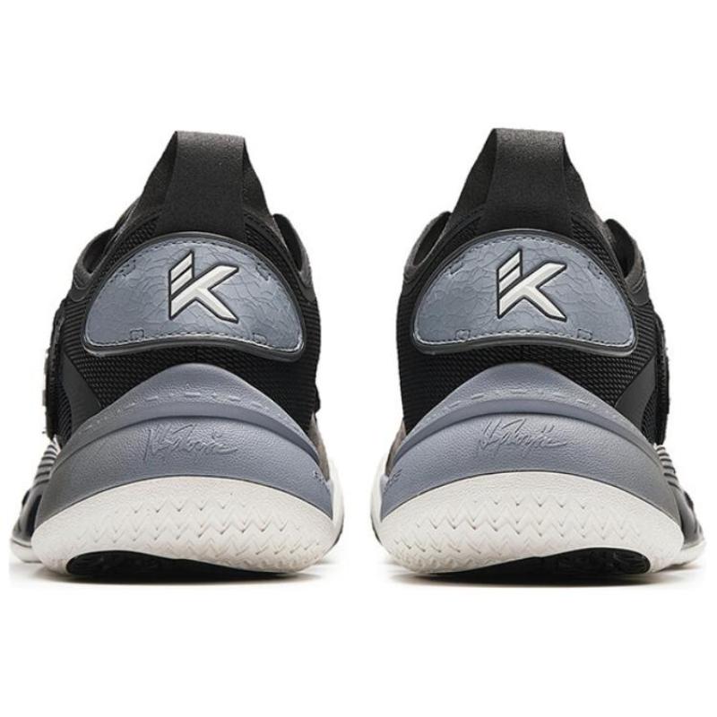 Anta Water Lily 6 Slip-Resistant Low-Top Basketball Shoes Men's Black Sneakers 112421108-1