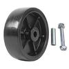 Multipurpose 6 Inch Trailer Jacks Wheel Stable & Easy To Adjust Wheel Adjustable Height Excellent for Outdoor Camping