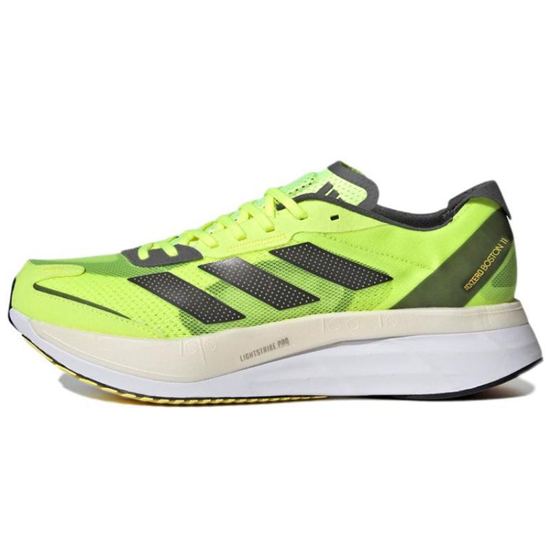 

Adidas Adizero Boston 11 Running Shoes Men Low Top Green Sneakers GX6650 41⅓