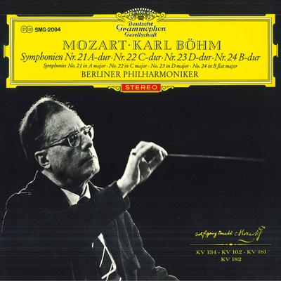 LP Record KARL BOHM, BERLINER PHILHARMONIKER - Mozart Symphony No.21, 22, 23 And N SMG2094 DEUTSCHE GRAMMO Japan Obi Classical Used