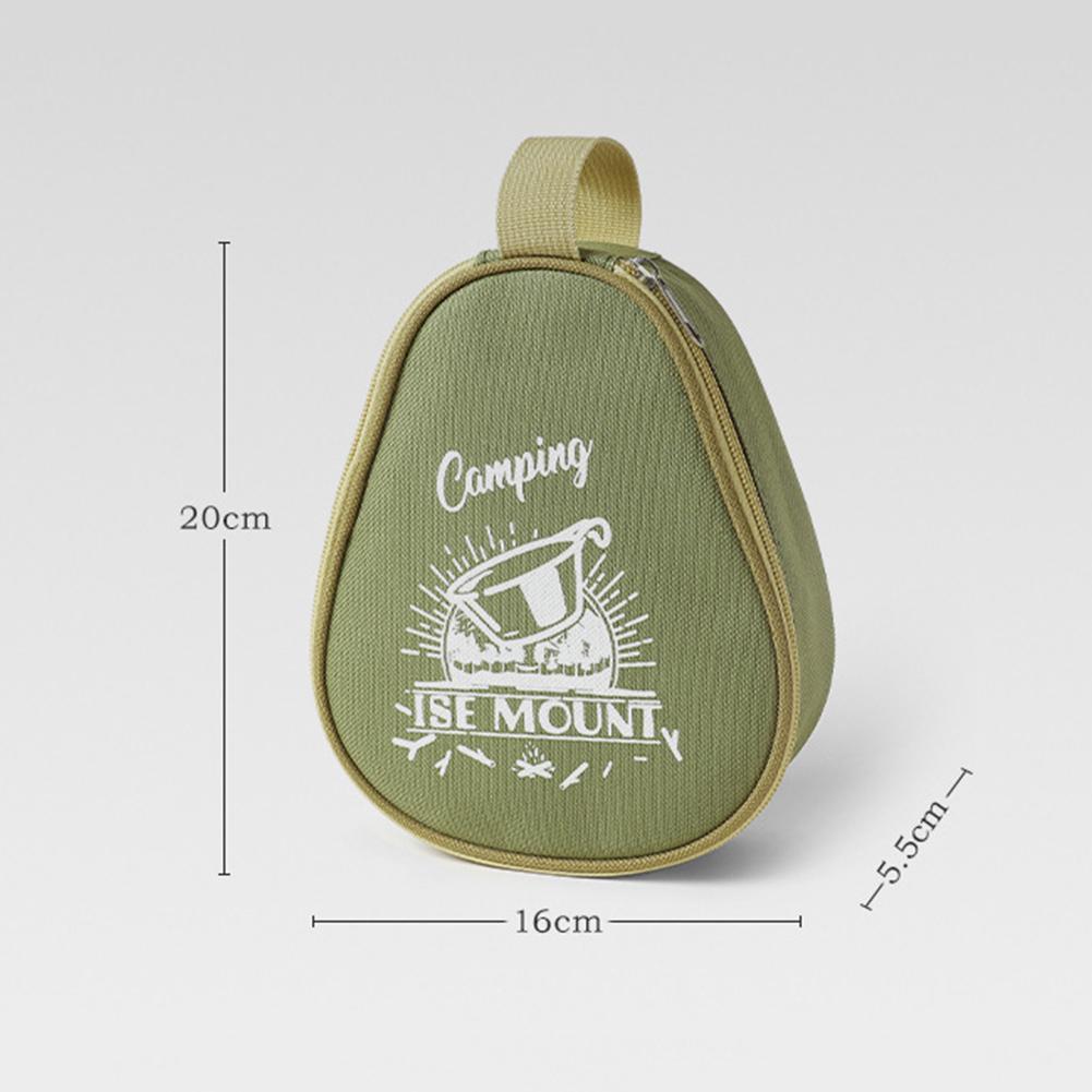 Sierra Bowl Organizer Large Capacity Outdoor Camping Travel Barbecue Picnic Pouch Oxford Fabric Portable Sierra Cup Storage Case