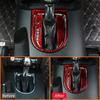 Carbon Fiber Car Central Console Gear Shifter Panel Frame Kit Decoration Sticker For Ford Mustang 2015- Interior Parts