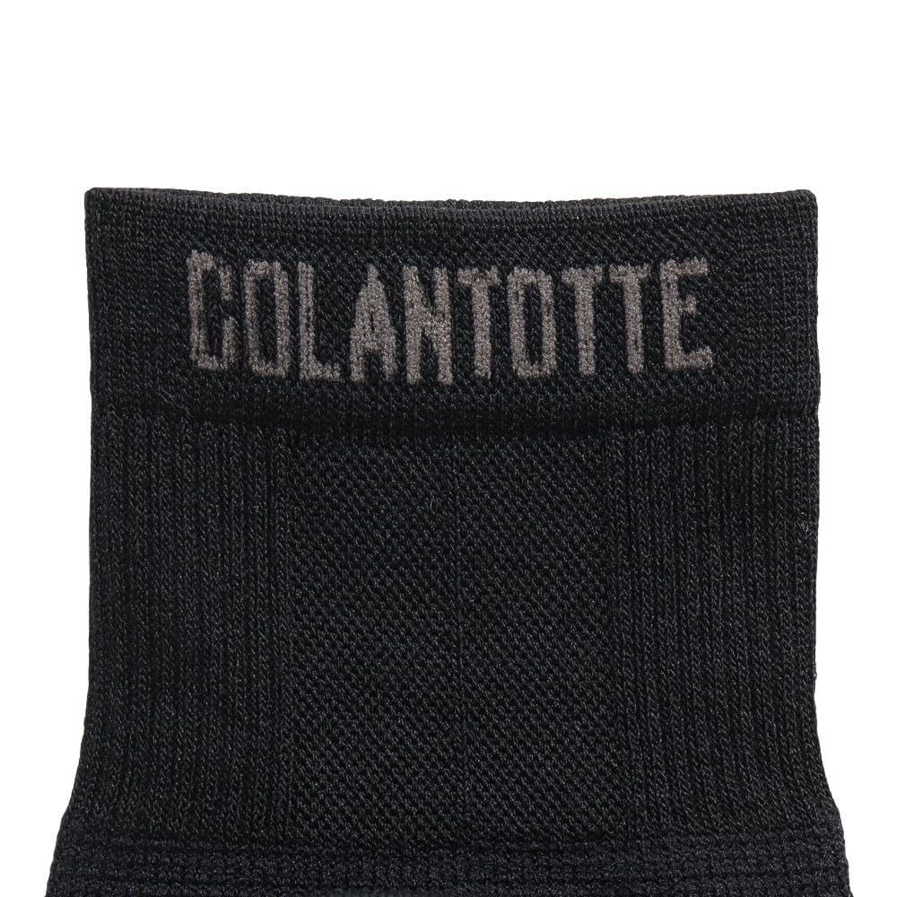 [Colantotte] SPORTS Run-Aid Socks Tabi Black (90) M