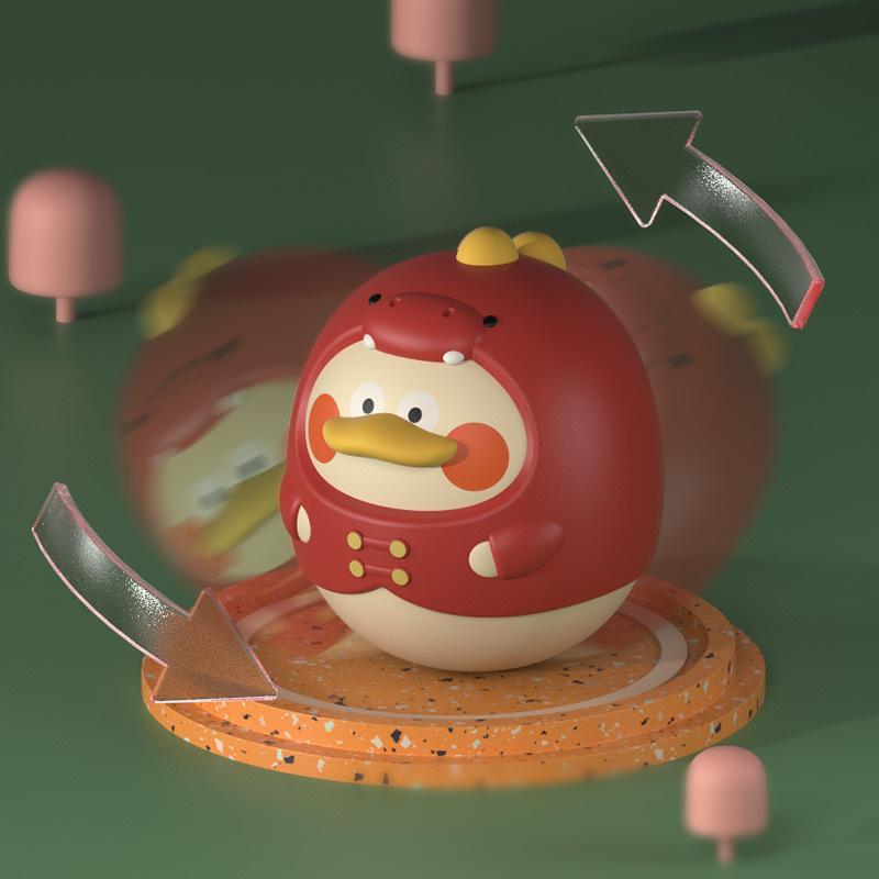 Ji Baobao Cute Fun Tumbler Toy Baby 6 Months Baby Fun Early Education Child Soothes Children Rattle Baby