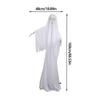 Eerie Halloween Hanging Skull Sound Activated Shrills Grim Reapers Thrilling Festivals Party Decorations for Outdoor