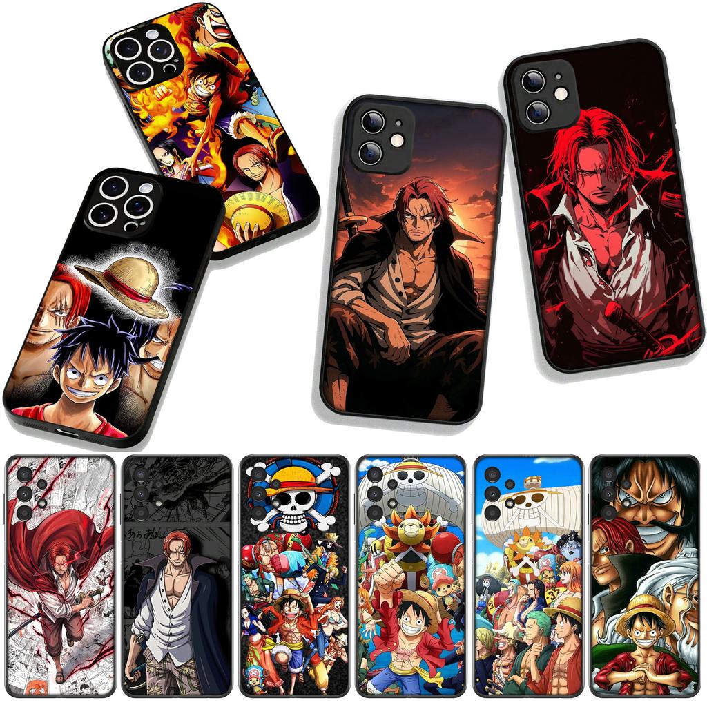 Cover for Apple iPhone 16 15 14 Plus 13 12 Mini 17 Pro Max + ProMax 16E Air Phone Case Luffy One Shanks Piece Roronoa Zoro