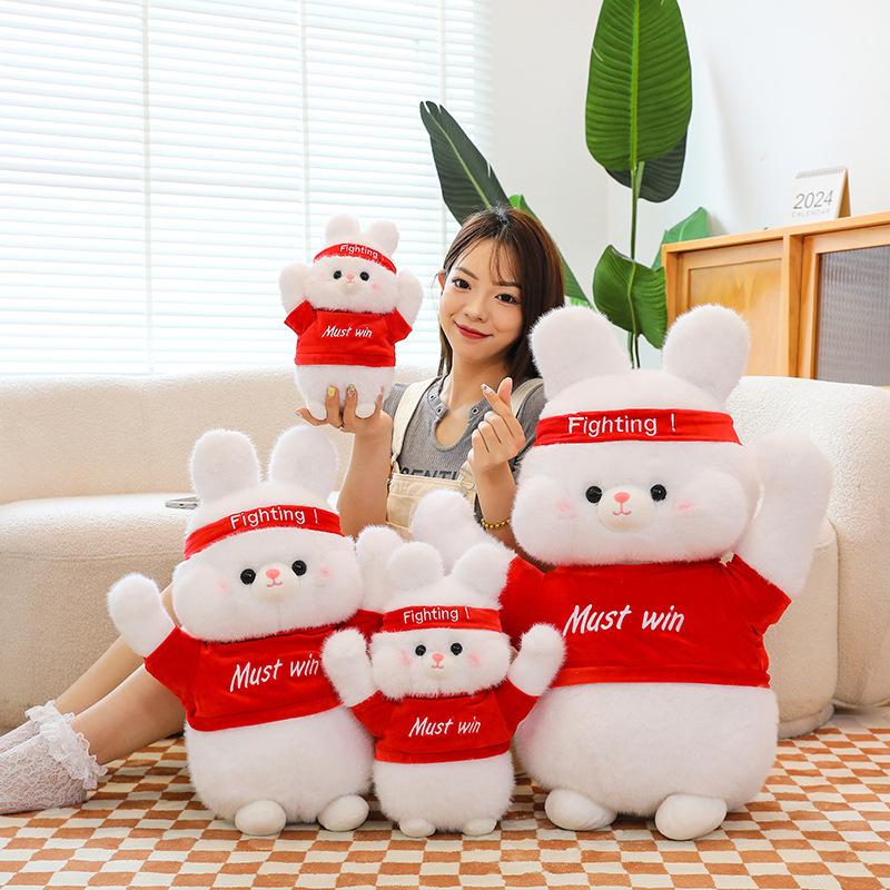 New Style Can Be Worn and Taken Off and Put on The Oil Bear Plush Toy Oil Duck Doll Oil Rabbit Doll Pillow Gift