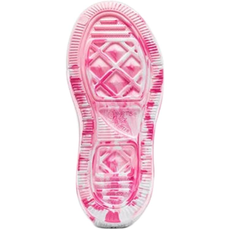 Converse Chuck Taylor All Star Play Lite CX Low PS Tie-Dye - Chaos Fuchsia Kids Sneakers Pink White A11808C