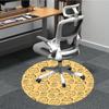 1pc Cat Pattern Chair Carpet for Office, Non-slip, Soft and Durable Office Rug for Interior Decoration, Perfect for Office yy260313033