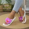 New Summer Phalaenopsis Orchid Slippers Women's Soft Sole Sandals Student Rubbing Indoor Indoor Shoes
